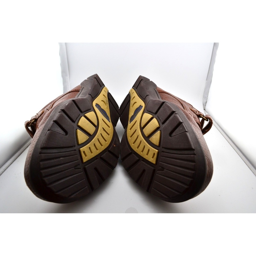 Dr. Comfort SCOTT Mens Brown Leather Hook and Loop Comfort‎ Shoes Size 10W - Picture 8 of 10
